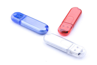 Farbe Plastik-USB des Blaus 64G 2,0 mit kundengebundener Logo- und Paketshowlebenmarke