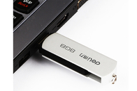 Schwenkertorsionsmetall USB der Fabrikversorgung 64G 2,0 rote Farbmit kundengebundener Logo- und Paketshowlebenmarke