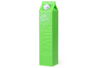 Milch-Kasten-Form-Plastikenergie-Bank 106*24*24mm mit Farbdruck-Logo