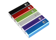 quadratische dünne Energie-Bank-Mischungs-Farben des Metall2600mah mit kundengebundenem Logo