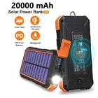 Solarenergie-Bank Li Polymer Battery 18W 20000mah Wilress