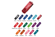 orange Schwenker-Torsionsmetall USB der Farbe 2,0 2G mit kundengebundener Logo- und Paketshowlebenmarke