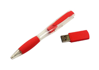 Fabrikversorgung fertigte Stift USB des Plastik16g 2,0 mit Drucklogo für Kopiendaten bezüglich des Computers besonders an