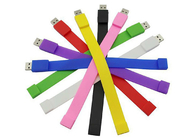 Fabrikversorgung fertigte gelbes Handgelenk USB Farbe des Logos 32G 2,0 mit pp.-Kastenverpackung besonders an