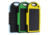 Solarkapazität des Laser-Logo-Gelb-angetriebene tragbare Ladegerät-6000mAh Bettery