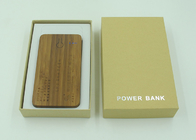 Ahorn-Material geschnitzter hölzerner Energie-Bank-Quadrat-Form-Weißbuch-Kasten verpackt